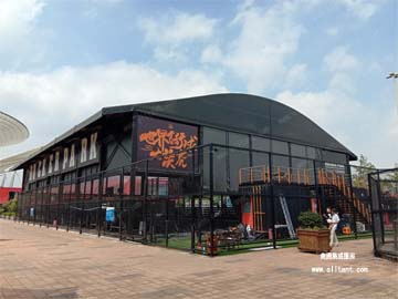 低成本體育場館篷房，解決其閑置問題并且還可重復拆搭！